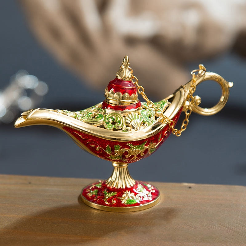 Middle East Aladin Lamp Figurine