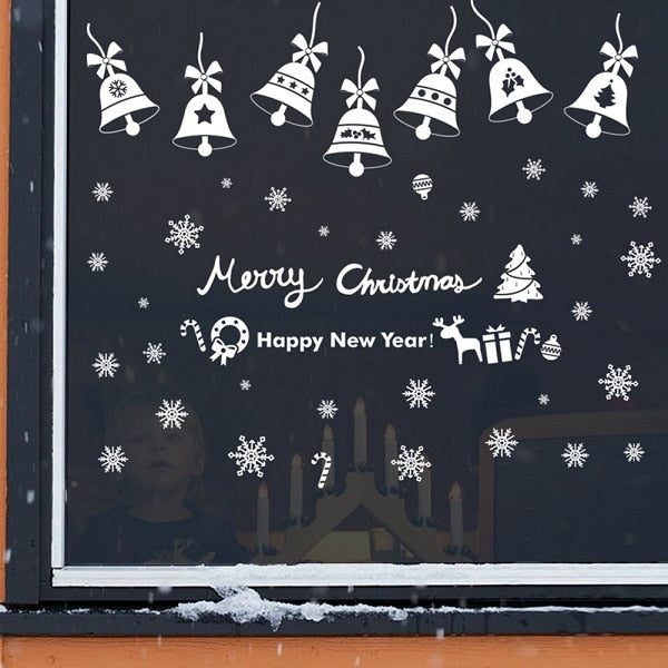 Glass Window Owls Tree Sticker