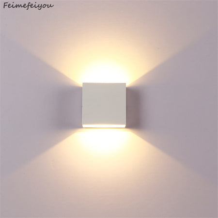 6W LED Aluminium Wall Light