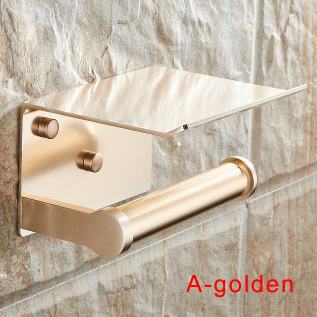 Aluminum Toilet Paper Holder