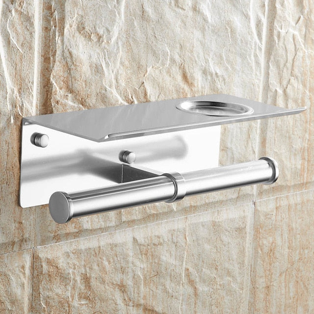 Aluminum Toilet Paper Holder
