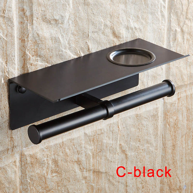 Aluminum Toilet Paper Holder