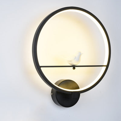 Minimalist Art Sconce Interior with Angel Home Decoration
