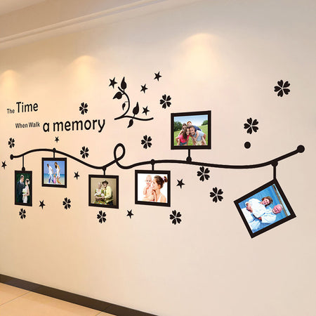 DIY Flower Stars Photo Decals