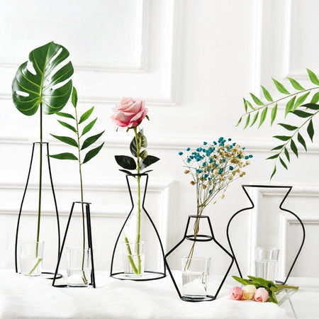 Nordic Iron Vases