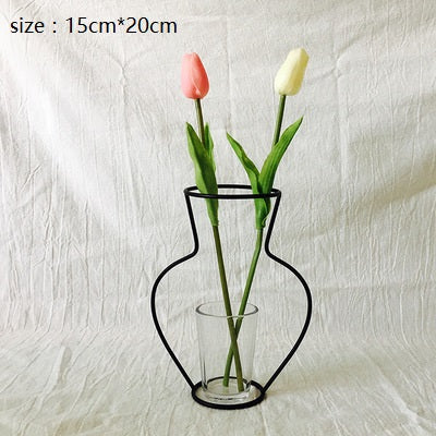 Nordic Iron Vases
