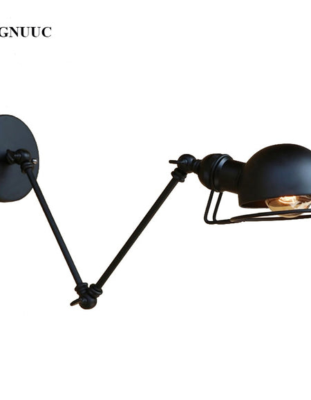 Vintage Long Arm Wall Lamp