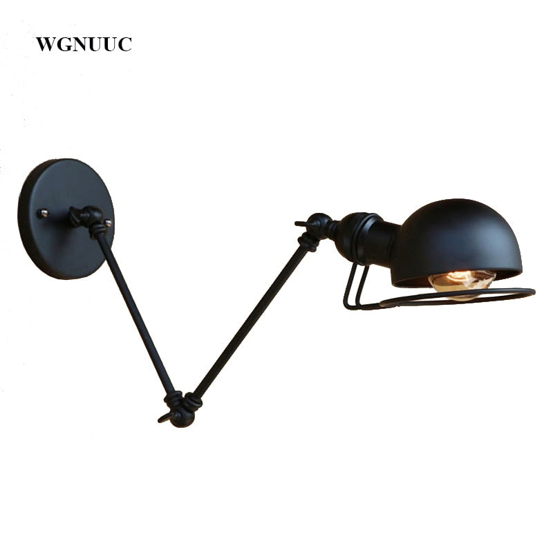 Vintage Long Arm Wall Lamp
