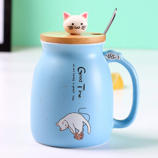 Cute Cats Heat-Resistant Mug