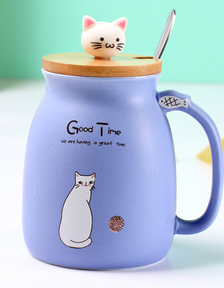 Cute Cats Heat-Resistant Mug