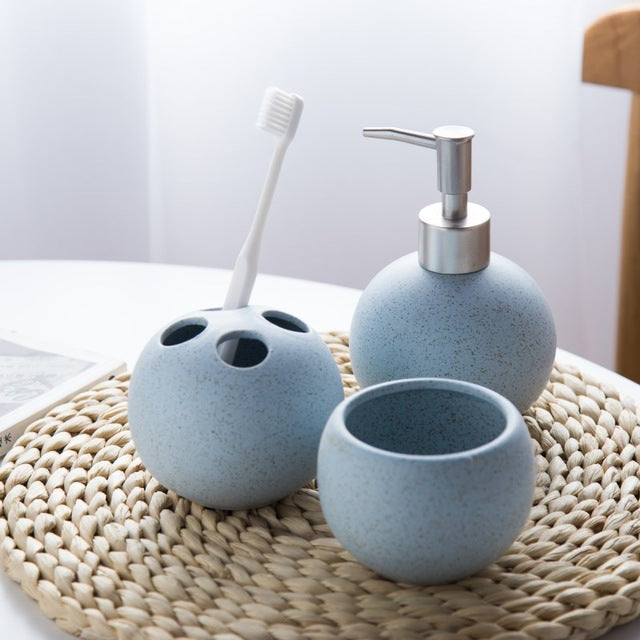 4pcs China Ceramics Bathroom Accessories
