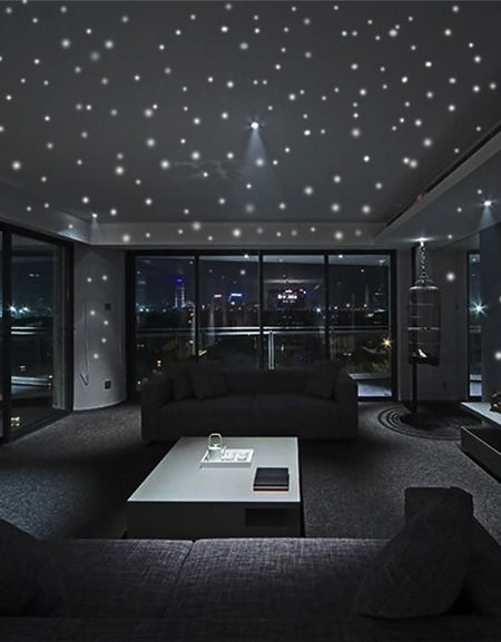 407Pcs Glow In The Dark Star Wall Stickers