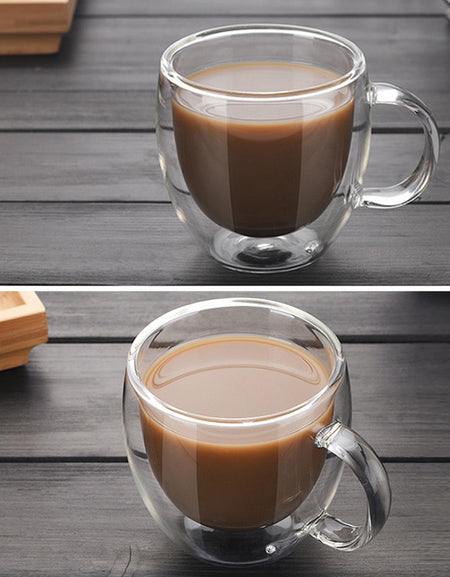 Transparent Drinkware Coffee Cups