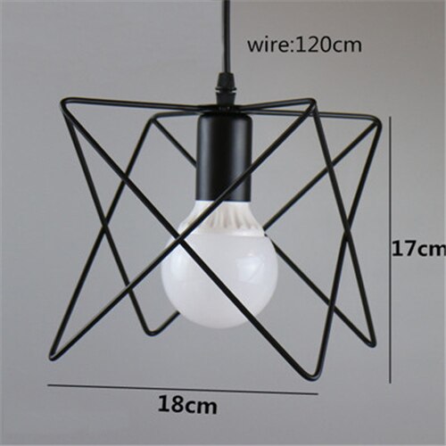 Modern Cage Pendant Light