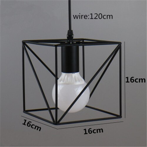 Modern Cage Pendant Light