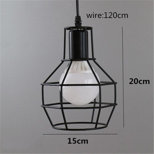 Modern Cage Pendant Light