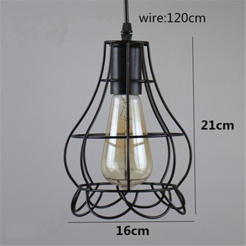 Modern Cage Pendant Light