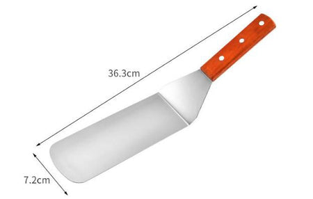 Stainless Steel Metal BBQ Grill Turner Spatula