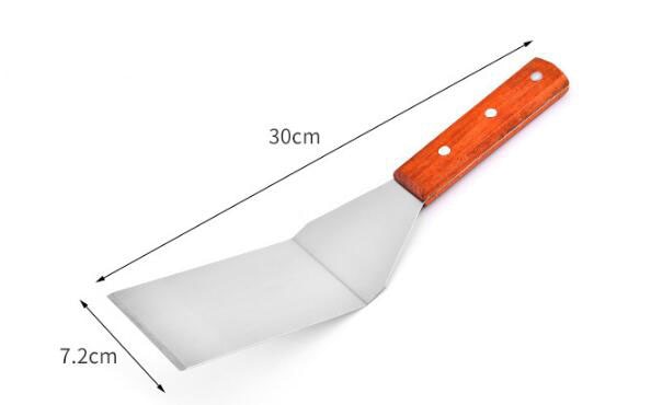 Stainless Steel Metal BBQ Grill Turner Spatula