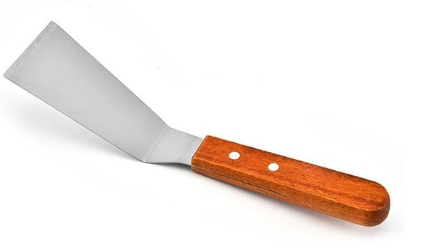 Stainless Steel Metal BBQ Grill Turner Spatula