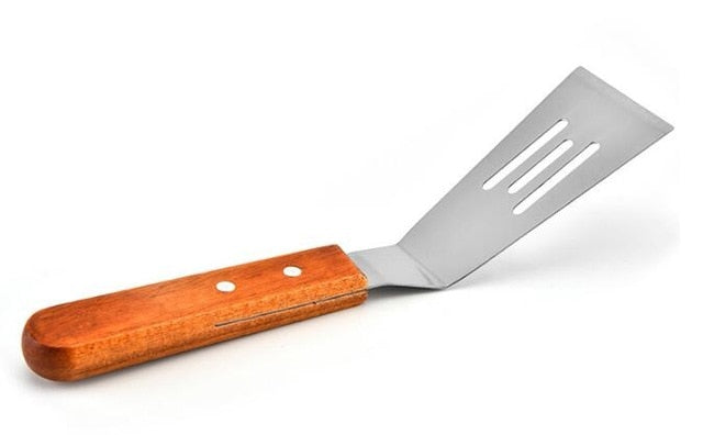 Stainless Steel Metal BBQ Grill Turner Spatula