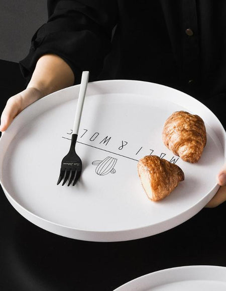 Nordic Style Plastic Breakfast Tray