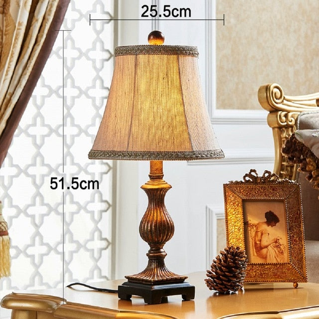 American Style Bedside Table Lamp