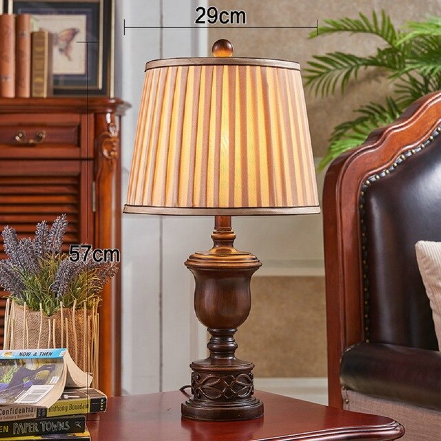 American Style Bedside Table Lamp