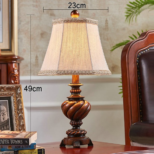 American Style Bedside Table Lamp