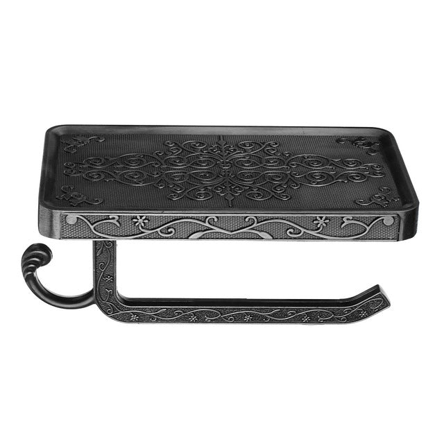 Antique Carved Bathroom Paper Holder