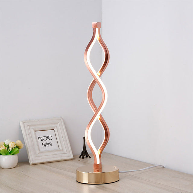 Acrylic & Metal LED Table Lamp