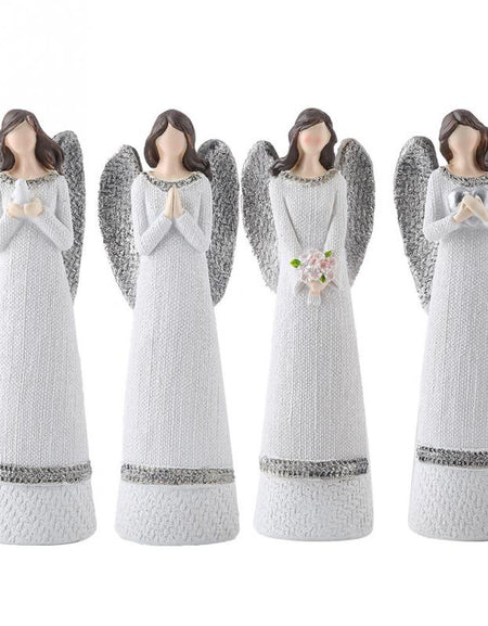 20cm Resin White Beauty Sculpted Figure