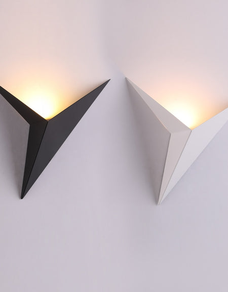 Modern Minimalist Triangle Shape LED Wall Lamps