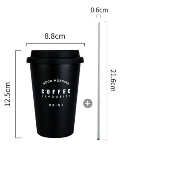 Lazy Sundays Hand Cup With Straw Lid