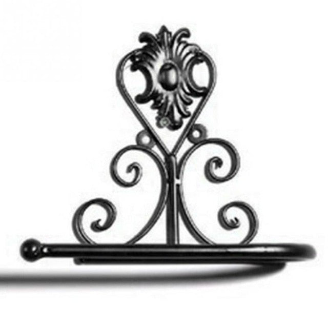 Vintage Iron Toilet Paper Holder