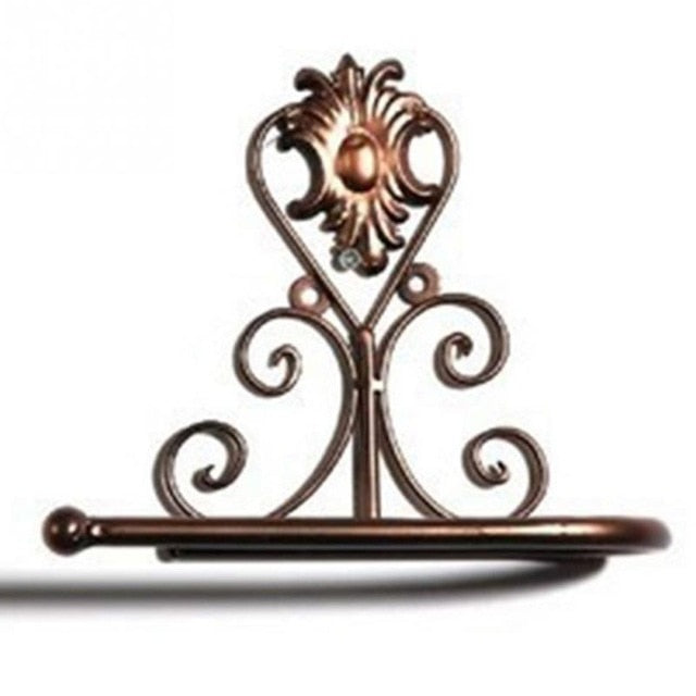 Vintage Iron Toilet Paper Holder
