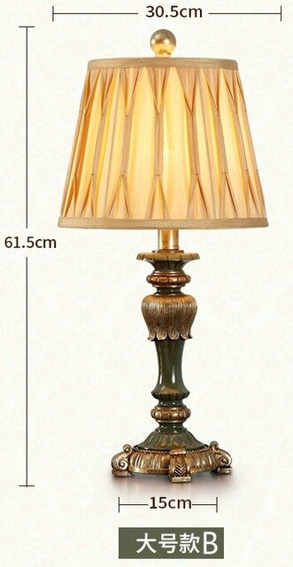 American Style Bedside Table Lamp