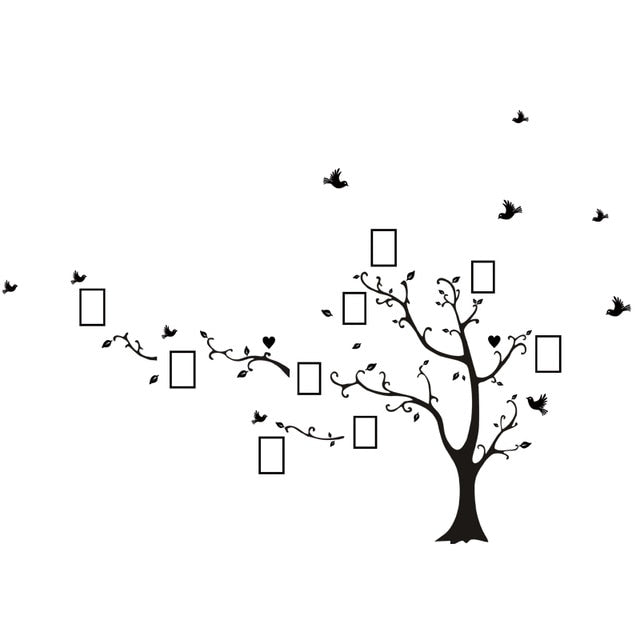 Photo Tree Wall Decals