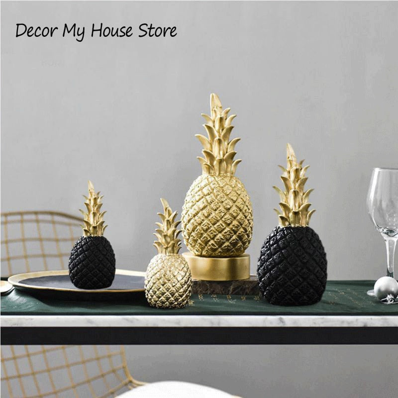 Nordic Style Modern Golden Pineapple