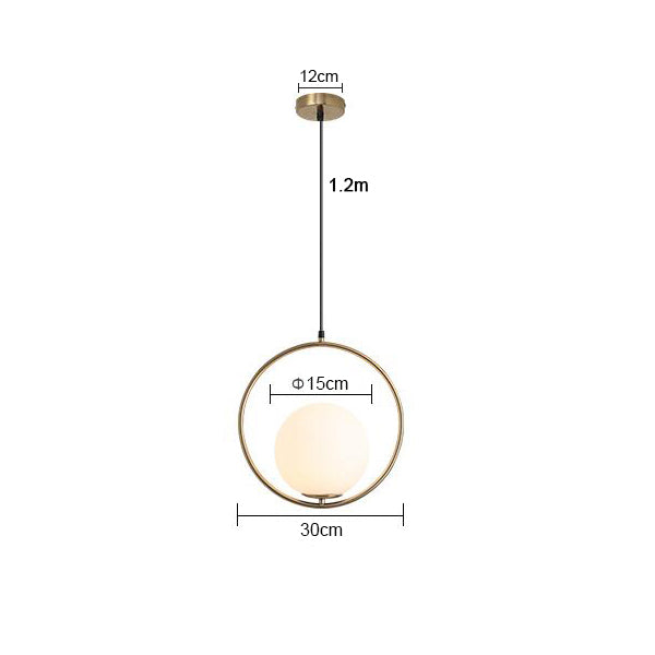 Nordic Clothing Decoration Glass Ball
