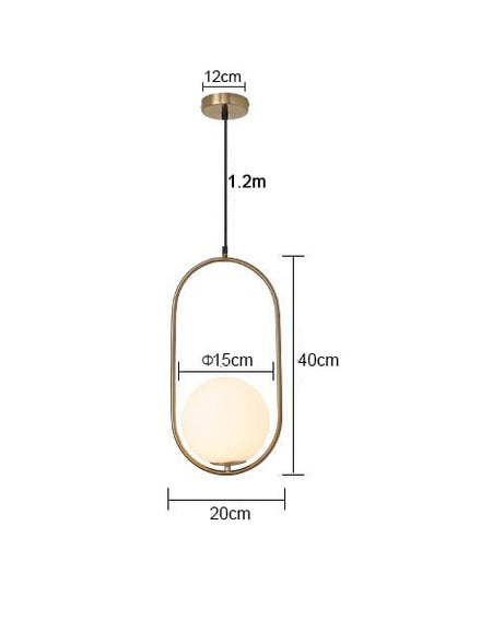 Nordic Clothing Decoration Glass Ball