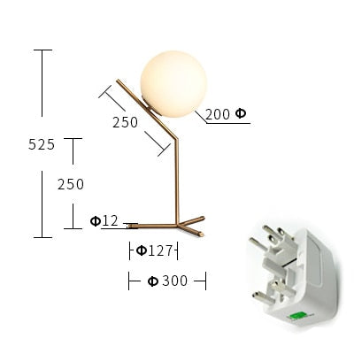 Nordic Clothing Decoration Glass Ball