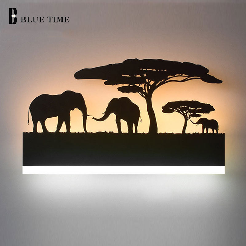 12W Acrylic Creative Modern Led Wall Ligh