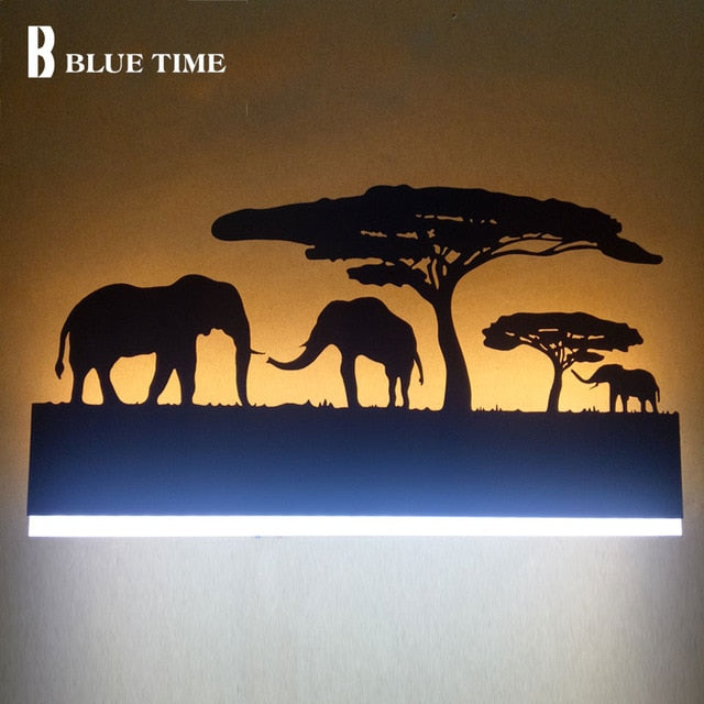 12W Acrylic Creative Modern Led Wall Ligh