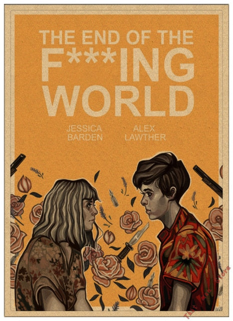 Retro Kraft Poster