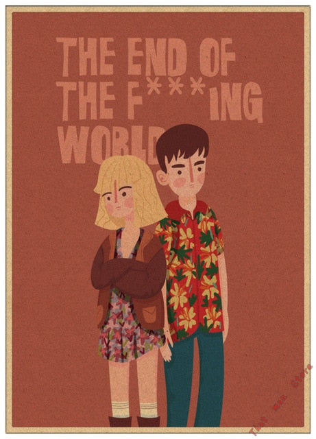 Retro Kraft Poster