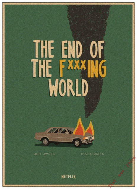 Retro Kraft Poster