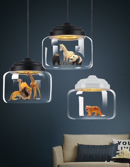 Postmodern Minimalist Animal Bar Lamps