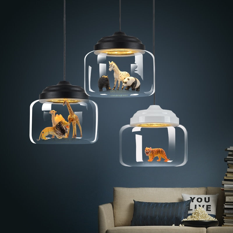 Postmodern Minimalist Animal Bar Lamps