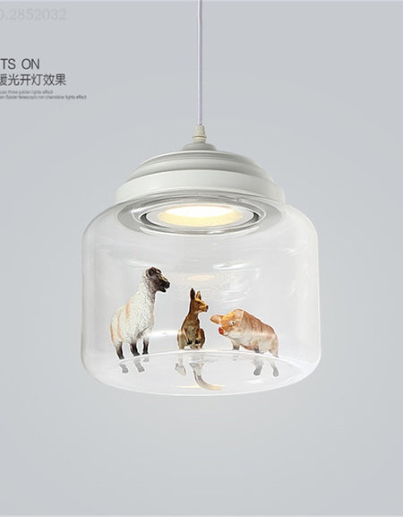 Postmodern Minimalist Animal Bar Lamps